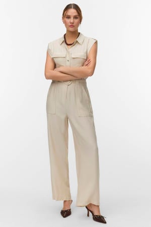 jumpsuit beige