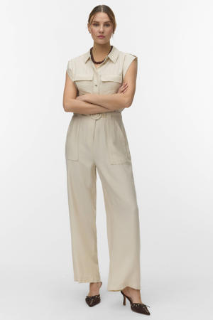 jumpsuit beige