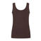 Claudia Sträter tanktop donkerbruin