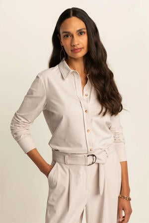 travelstof blouse ecru