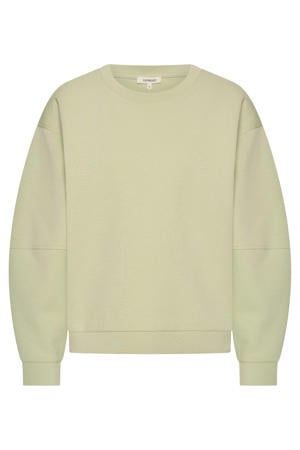 sweater lichtgroen gebreid