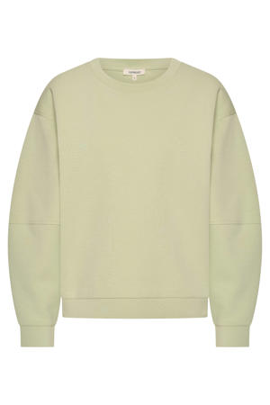sweater lichtgroen gebreid