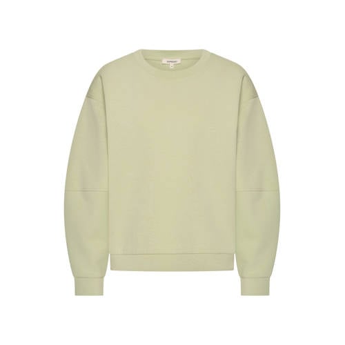 Expresso sweater lichtgroen gebreid afbeelding