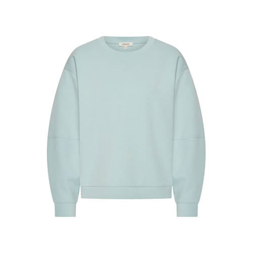 Expresso sweater lichtblauw gebreid afbeelding