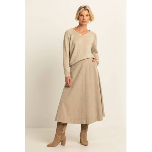 Expresso A-lijn rok beige afbeelding