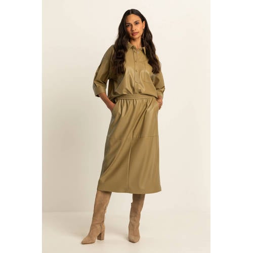 Expresso midi rok geel afbeelding