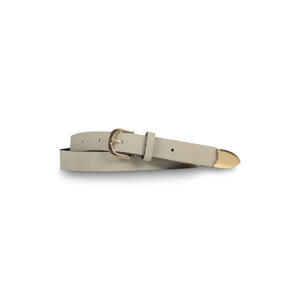 suede riem beige