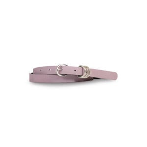 suede riem lila