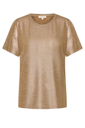 glitter top goud met glitter