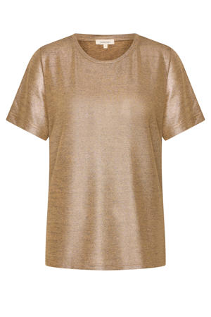 glitter top goud met glitter