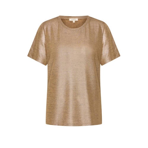 Expresso glitter top goud met glitter afbeelding