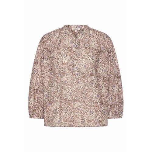 Expresso gebloemde blouse lila afbeelding