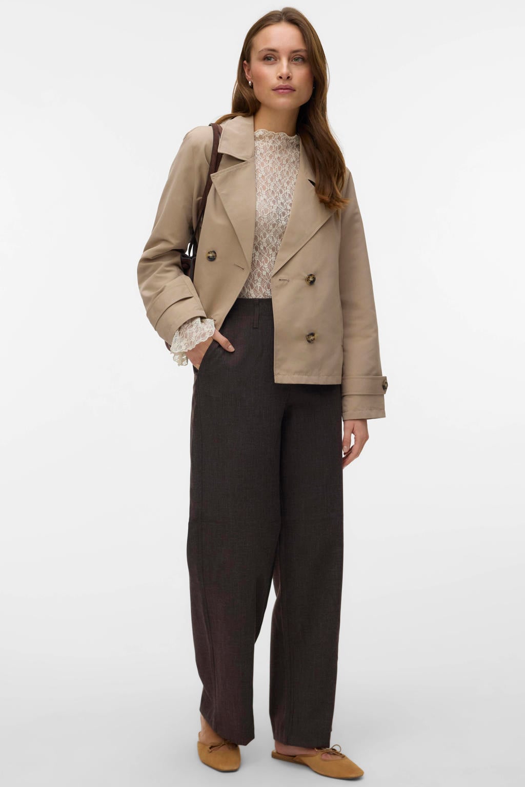 VERO MODA trenchcoat beige