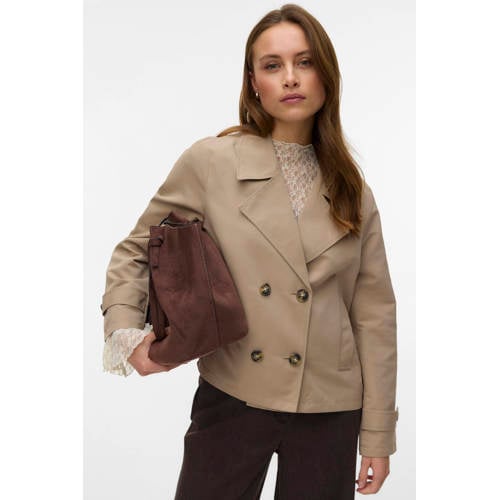 VERO MODA trenchcoat beige afbeelding