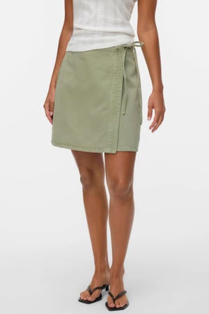 denim spijkerrok groen
