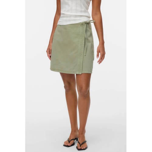 VERO MODA denim spijkerrok groen afbeelding