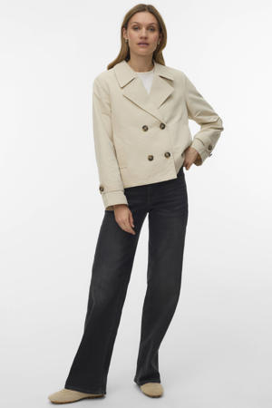trenchcoat licht beige
