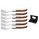 Blackwell Steakvorken Laguiole - Rozenhout - 6 Stuks
