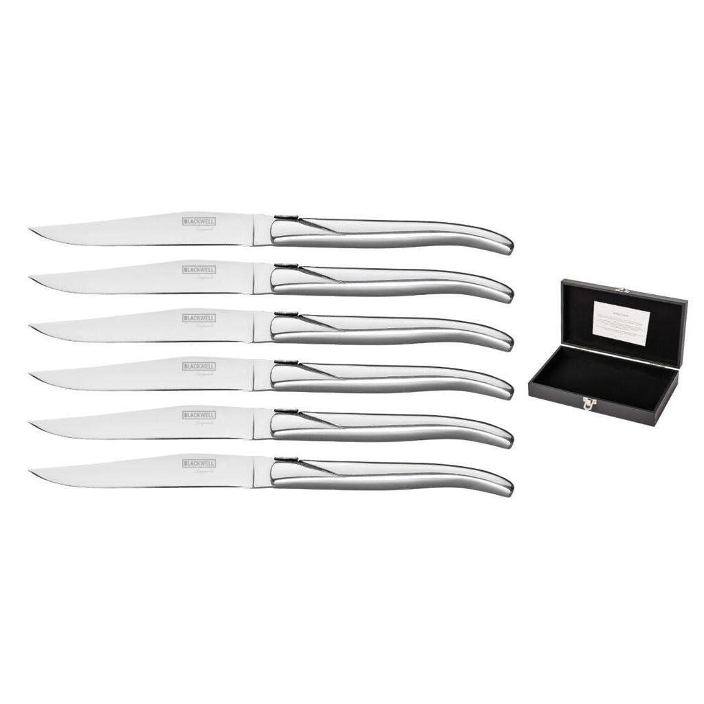 Blackwell Steakmessen Laguiole - RVS - 6 Stuks