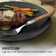 thumbnail: Blackwell Steakvorken Laguiole - Olijfhout - 6 Stuks
