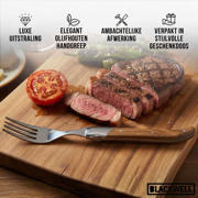 thumbnail: Blackwell Steakvorken Laguiole - Olijfhout - 6 Stuks