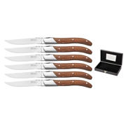 thumbnail: Blackwell Steakmessen Laguiole - Rozenhout - 6 Stuks