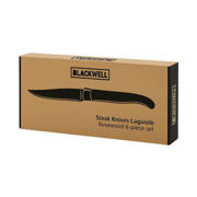 thumbnail: Blackwell Steakmessen Laguiole - Rozenhout - 6 Stuks