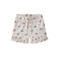 LIL' ATELIER MINI regular gebloemde casual short lichtroze