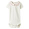 LIL' ATELIER BABY romper ecru