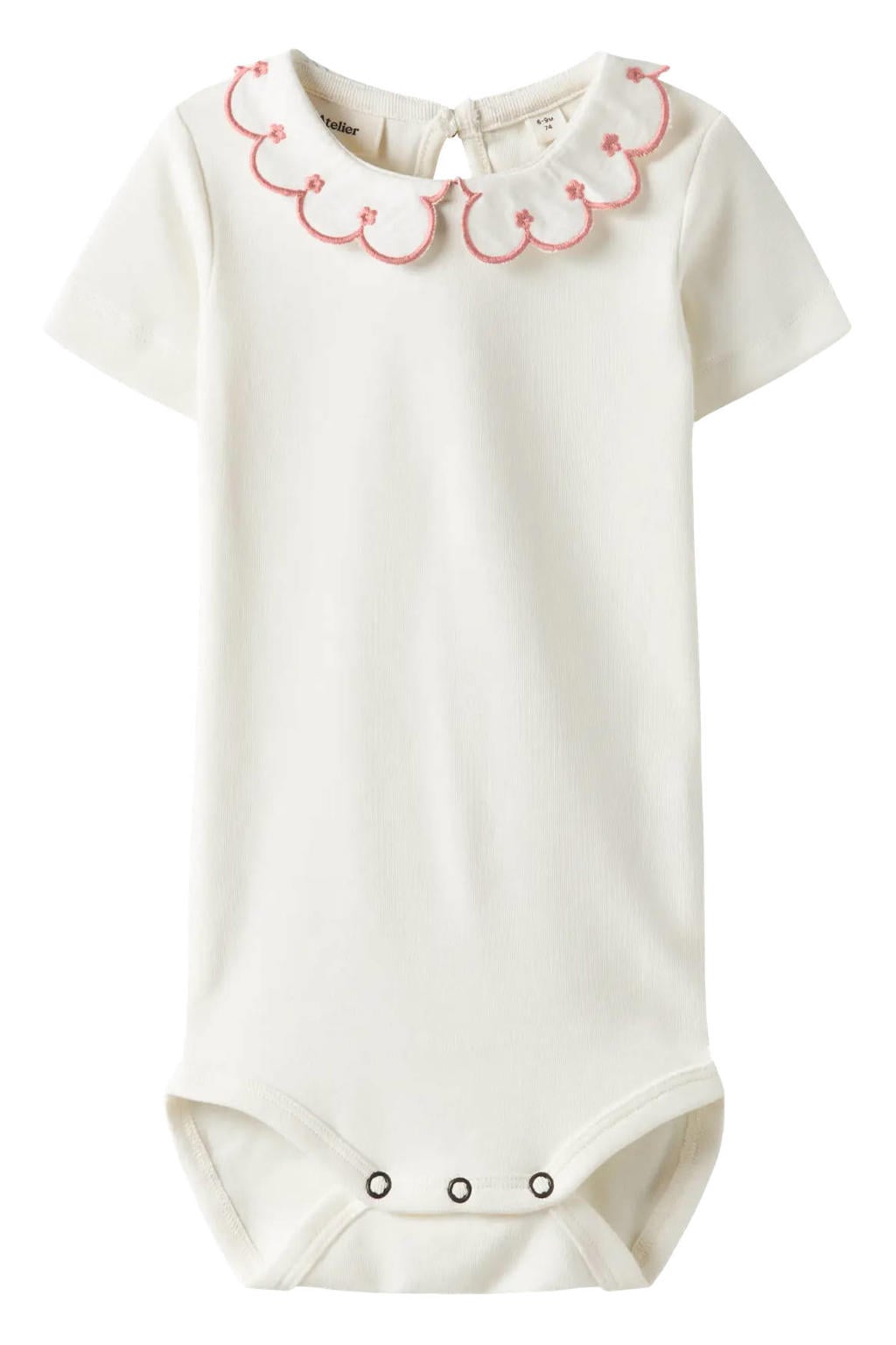 LIL' ATELIER BABY romper ecru