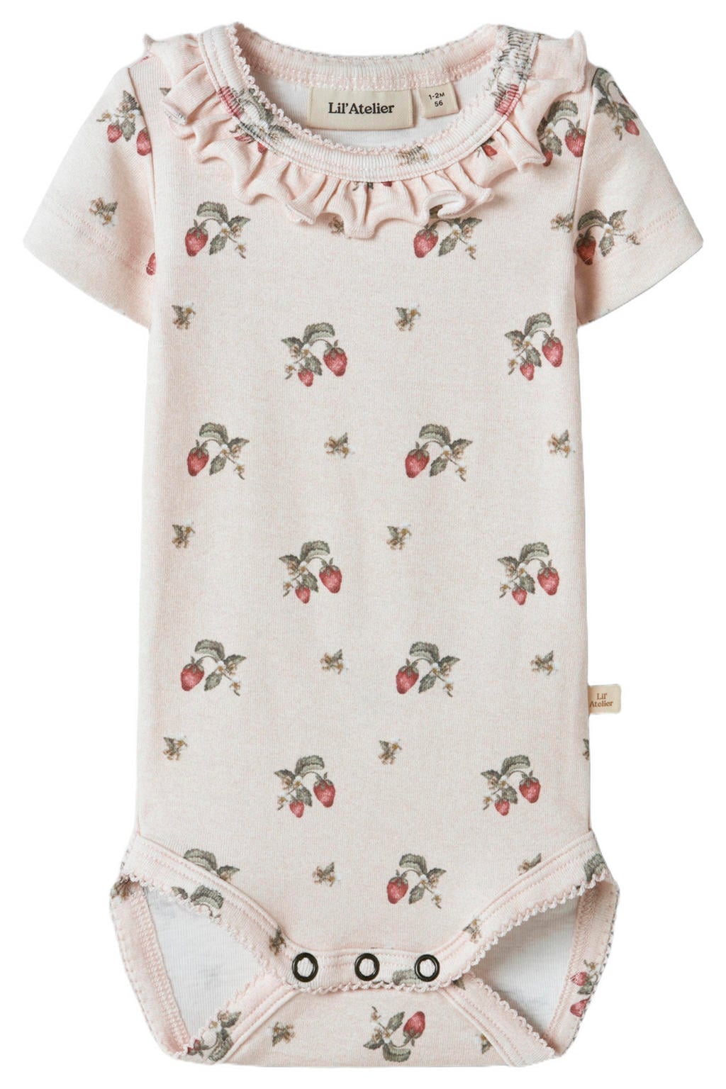 LIL' ATELIER BABY romper ecru