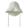 LIL' ATELIER BABY zonnehoed ecru/lichtblauw