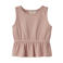 LIL' ATELIER MINI mouwloze top gebreid roze