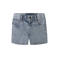 LIL' ATELIER MINI short medium blue denim