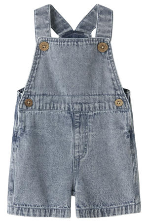 tuinbroek medium blue denim