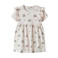LIL' ATELIER BABY gebloemde korte jurk lichtroze