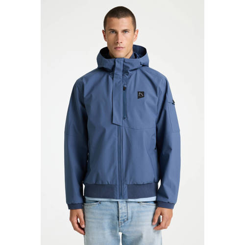 CHASIN' softshell jas blauw afbeelding