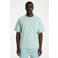 CHASIN' relaxed T-shirt met backprint turquoise