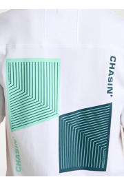 thumbnail: CHASIN' relaxed T-shirt met backprint wit
