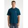 CHASIN' oversized T-shirt met backprint petrol
