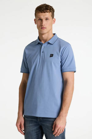 regular polo blauw