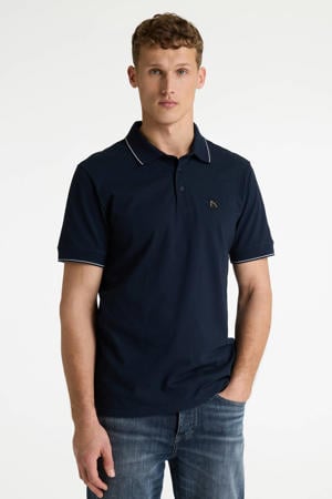 regular polo donkerblauw