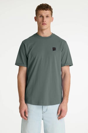 regular T-shirt groen