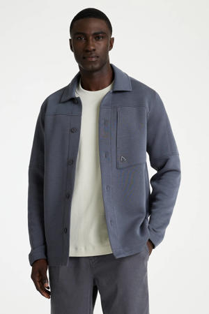 overshirt grijsblauw