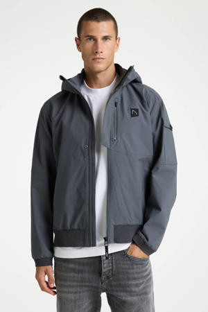 softshell jas grijs