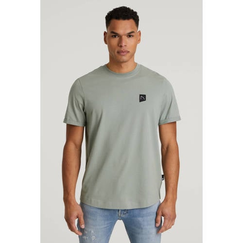 CHASIN' regular T-shirt grijsgroen afbeelding