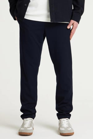 Stone Dual slim chino donkerblauw