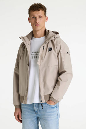 softshell jas beige
