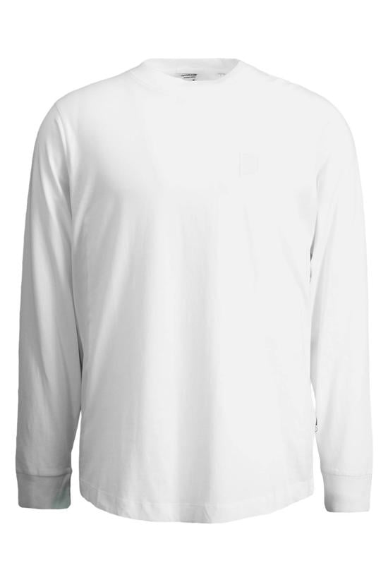witte longsleeves heren