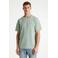 CHASIN' regular T-shirt met backprint groen